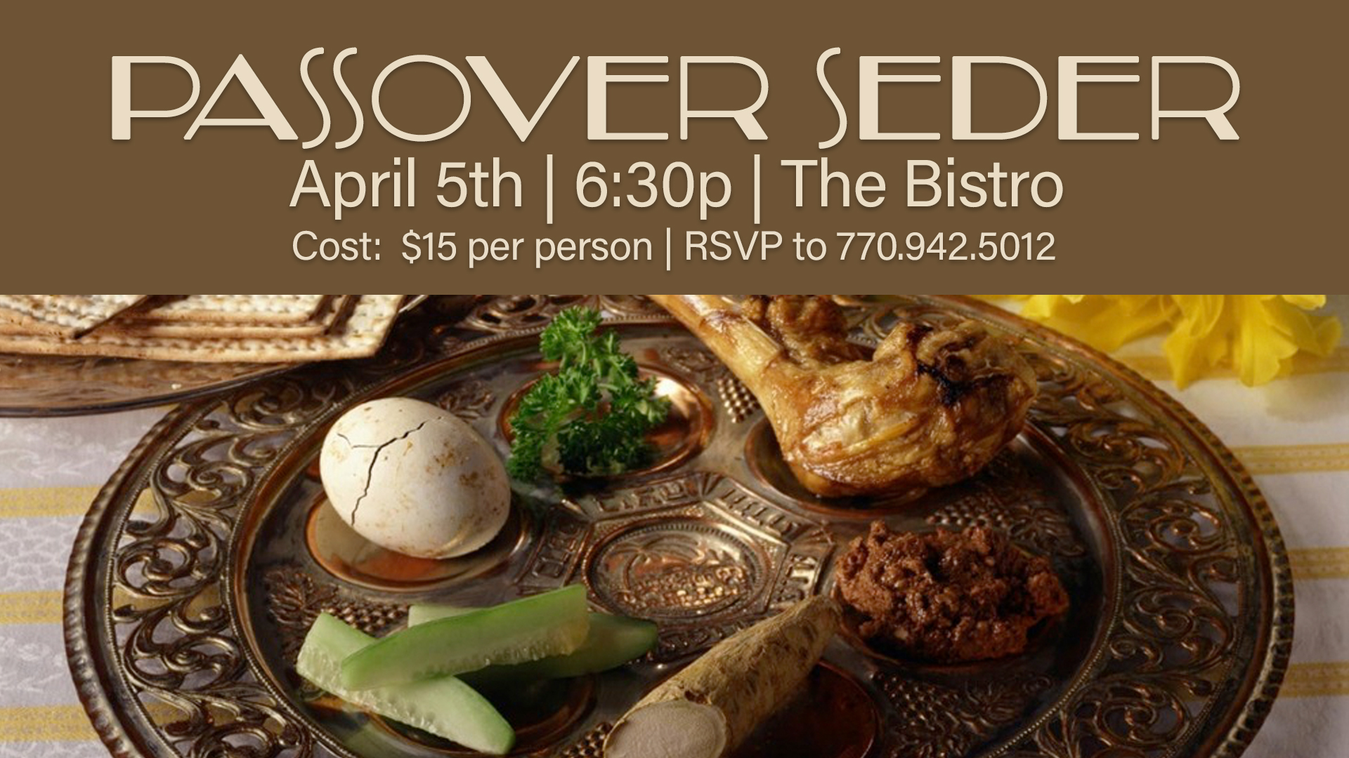 Passover Seder West Metro Church of God